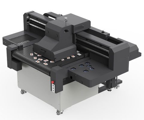 Komercyjna drukarka cyfrowa z światłami UV LED do druku TIFF/JPG/EPS/PDF/BMP