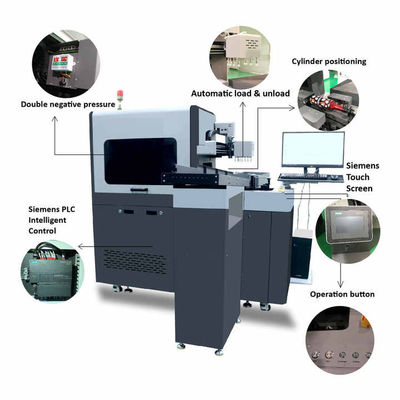 Drukarka UV z ciągłym systemem dostaw atramentu 1812*660*10-270mm Długość druku