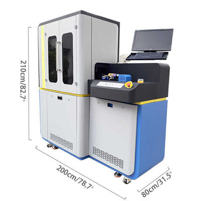 Maszyna do druku UV Inkjet o średnicy 40-120 mm z ekranem dotykowym i USB 3.0