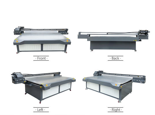 Printer UV przemysłowy z G5/G6 bogatymi dyszami do druku szkła / metalu / drewna / akrylu