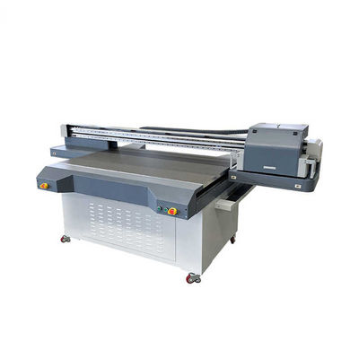 Rozdzielczość UV Inkjet Materiały sztywne i elastyczne Drukarka płaskoładowa z strukturą stalową