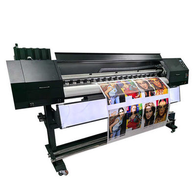 2.5M Roll To Roll Flatbed Printer z UV Ink And LED UV Curing System