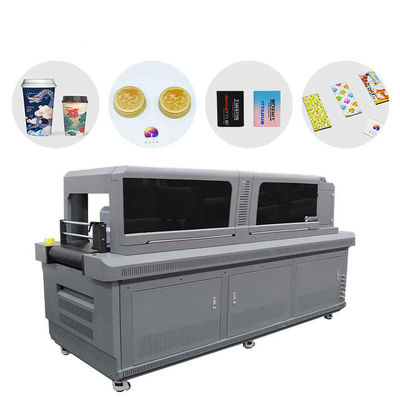 Prąd AC 220V/50Hz/60HZ Drukarka UV jednoprzechodnia z systemem suszenia lampy UV LED i wyposażeniem o masie 800 kg N.W