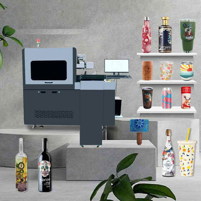 1812mm* 660mm *1820mm Cylinder UV Printer Wielobarwna zdolność do obsługi systemu operacyjnego Windows 7/8/10