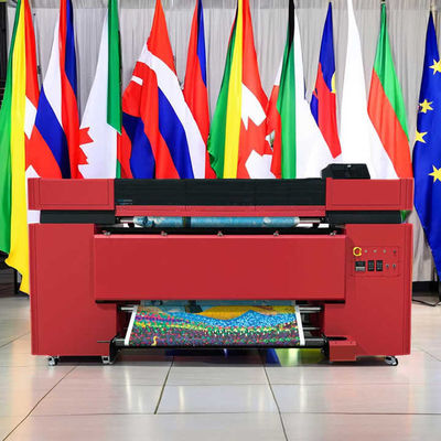 Szerokość druku 23204SM 126cms 320cm Drukarka flaga do druku na dużą skalę 3000KG 208x73×88