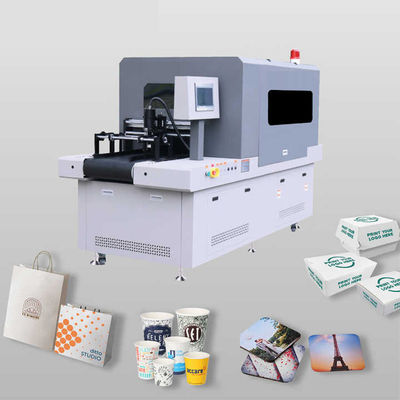 USB 3.0 Interface Single Pass UV Printer do drukowania średniej wysokości 0-10cm i kompaktowej wielkości 2100x1450x1600mm