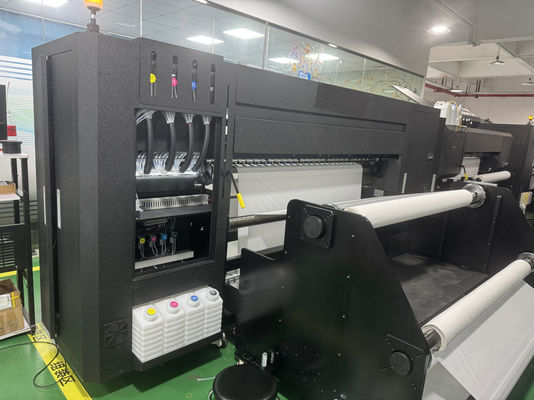 Wysokiej precyzji drukarka tkanin z technologią zmiennej punktu VSD i 8 dyskami