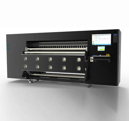 Maksymalna prędkość druku 270 m2/godzinę, cyfrowa drukarka do tekstyliów wyposażona w system zasilania atramentem PLC