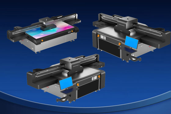 Drukarka UV do materiałów o wysokości 0-10cm, pojedyncze przejście, z głowicami Ricoh Gen 5i i zasilaniem AC 220V/50Hz/60Hz
