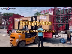 Drukarka UV LED z białym kolorem i modem druku olejowego