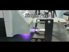 Drukarka UV z jednorazowym przejściem Drukarka UV z płaskim łóżkiem Drukarka butelki z oprogramowaniem Onyx Thrive Rip