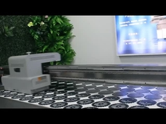 Printer UV przemysłowy z G5/G6 bogatymi dyszami do druku szkła / metalu / drewna / akrylu